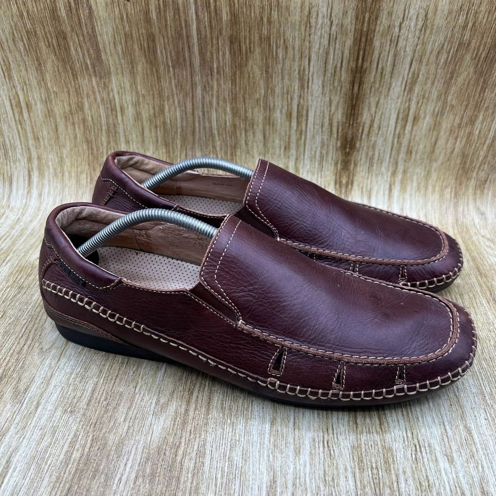 Pikolinos Loafers Men's Size 13 EU 46 Brown Leather Slip On Shoes 06H-5907